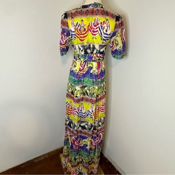 [Paris Atelier & Other Stories] Wrap Tie Maxi Dress - Size 6 - Picture 11 of 12